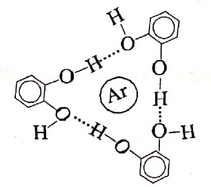  আর্গন-অর্থো ক্রিসল ক্ল্যাথরেট যৌগ