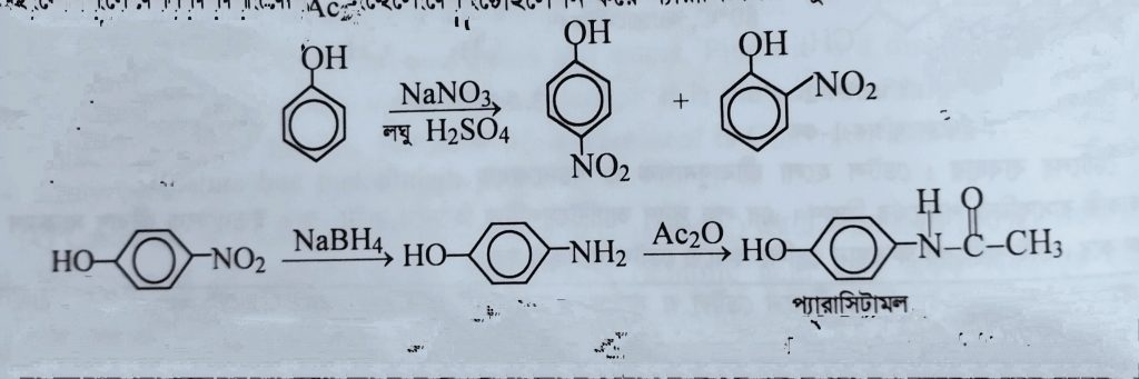 প্যারাসিটামল প্রস্তুতি 